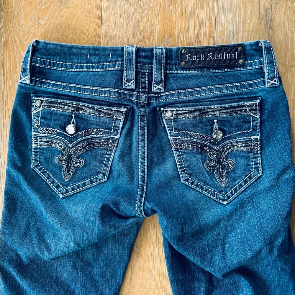 Rock Revival Deeka Straight jeans women’s 27 - Picture 7 of 8